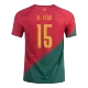 Men's Portugal R. LEÃO #15 Home Jersey World Cup 2022 - acejersey