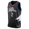 Men's Los Angeles Clippers Kawhi Leonard #2 Black Swingman Jersey 22/23 - Statement Edition - acejersey