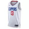 Men's Los Angeles Clippers Paul George #13 White Swingman Jersey 22/23 - Association Edition - acejersey