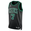 Men's Boston Celtics Jaylen Brown #7 Black Swingman Jersey 2022/23 - Statement Edition - acejersey