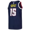 Men's Denver Nuggets Nikola Jokic #15 Navy Swingman Jersey 22/23 - Icon Edition - acejersey