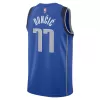 Men's Dallas Mavericks Dončić #77 Royal Swingman Jersey 2022/23 - Icon Edition - acejersey