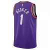 Men's Phoenix Suns Devin Booker #1 Purple Swingman Jersey 22/23 - Classic Edition - acejersey