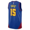 Men's Denver Nuggets Nikola Jokic #15 Blue Swingman Jersey 22/23 - Statement Edition - acejersey