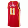 Men's Atlanta Hawks Trae Young #11 Red Swingman Jersey 2022/23 - Icon Edition - acejersey