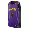 Men's Los Angeles Lakers LeBron James #6 Purple Swingman Jersey 2022/23 - Statement Edition - acejersey