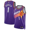 Men's Phoenix Suns Devin Booker #1 Purple Swingman Jersey 22/23 - Classic Edition - acejersey