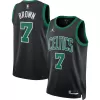 Men's Boston Celtics Jaylen Brown #7 Black Swingman Jersey 2022/23 - Statement Edition - acejersey