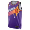 Men's Phoenix Suns Devin Booker #1 Purple Swingman Jersey 22/23 - Classic Edition - acejersey