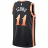 Men's Atlanta Hawks Trae Young #11 Black Swingman Jersey 22/23 - City Edition - acejersey