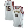 Men's Denver Nuggets Nikola Jokic #15 White Swingman Jersey 22/23 - City Edition - acejersey