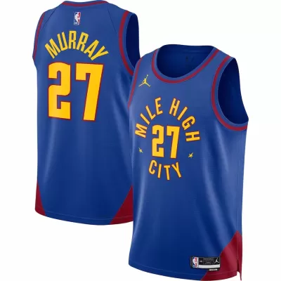 Men's Denver Nuggets Jamal Murray #27 Blue Swingman Jersey 22/23 - Statement Edition - acejersey