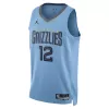 Men's Memphis Grizzlies Ja Morant #12 Blue Swingman Jersey 2022/23 - Statement Edition - acejersey