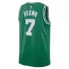 Men's Boston Celtics Jaylen Brown #7 Green Swingman Jersey 2022/23 - Icon Edition - acejersey