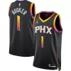 Men's Phoenix Suns Devin Booker #1 Black Swingman Jersey 22/23 - Statement Edition - acejersey