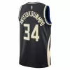 Men's Milwaukee Bucks Bucks Antetokounmpo #34 Black Swingman Jersey 2022/23 - Statement Edition - acejersey