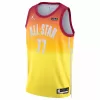 Men's All Star Luka Dončić #77 Orange All-Star Game Swingman Jersey 2023 - acejersey