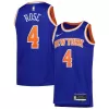 Men's New York Knicks Derrick Rose #4 Blue Swingman Jersey 22/23 - Icon Edition - acejersey