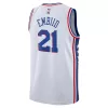 Men's Philadelphia 76ers Joel Embiid #21 White Swingman Jersey 22/23 - Association Edition - acejersey