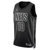 Men's Brooklyn Nets Ben Simmons #10 Black 2022/23 Swingman Jersey - acejersey