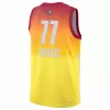 Men's All Star Luka Dončić #77 Orange All-Star Game Swingman Jersey 2023 - acejersey