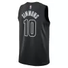 Men's Brooklyn Nets Ben Simmons #10 Black 2022/23 Swingman Jersey - acejersey