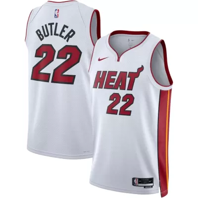 Men's Miami Heat Jimmy Butler #22 White Swingman Jersey - Association Edition - acejersey