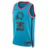 Men's Phoenix Suns Kevin Durant #35 Turquoise Swingman Jersey 2022/23 - City Edition - acejersey