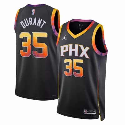 Men's Phoenix Suns Kevin Durant #35 Black Swingman Jersey 2022/23 - Statement Edition - acejersey