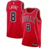 Men's Chicago Bulls Zach LaVine #8 Red Swingman Jersey 22/23 - Icon Edition - acejersey