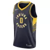 Men's Indiana Pacers Tyrese Haliburton #0 Navy Swingman Jersey 2022/23 - Icon Edition - acejersey