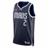 Men's Dallas Mavericks Kyrie Irving #2 Navy Swingman Jersey 2022/23 - Statement Edition - acejersey