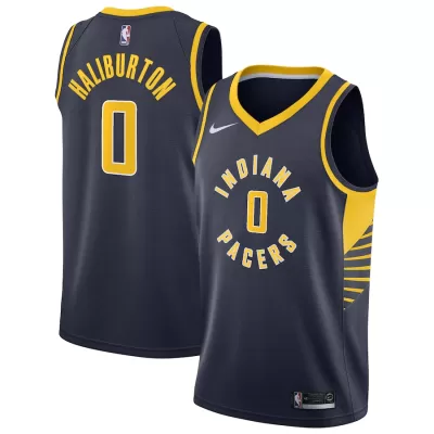 Men's Indiana Pacers Tyrese Haliburton #0 Navy Swingman Jersey 2022/23 - Icon Edition - acejersey