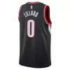 Men's Portland Trail Blazers Damian Lillard #0 Black Swingman Jersey 2022/23 - Icon Edition - acejersey