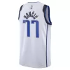 Men's Dallas Mavericks Luka Dončić #77 White Swingman Jersey 2022/23 - Association Edition - acejersey