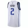 Men's Dallas Mavericks Kyrie Irving #2 White Swingman Jersey 2022/23 - Association Edition - acejersey