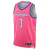 Men's Washington Wizards Bradley Beal #3 Pink Swingman Jersey 2022/23 - City Edition - acejersey