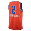 Men's Oklahoma City Thunder Shai Gilgeous-Alexander #2 Orange Swingman Jersey 2022/23 - Statement Edition - acejersey