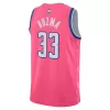 Men's Washington Wizards Kyle Kuzma #33 Pink Swingman Jersey 2022/23 - City Edition - acejersey