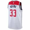 Men's Washington Wizards Kyle Kuzma #33 White Swingman Jersey 2022/23 - Association Edition - acejersey