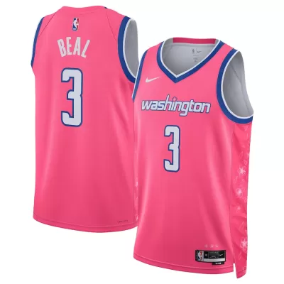 Men's Washington Wizards Bradley Beal #3 Pink Swingman Jersey 2022/23 - City Edition - acejersey