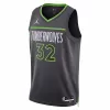 Men's Minnesota Timberwolves Towns #32 Gray Swingman Jersey 2022/23 - Statement Edition - acejersey