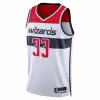 Men's Washington Wizards Kyle Kuzma #33 White Swingman Jersey 2022/23 - Association Edition - acejersey