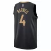 Men's Toronto Raptors Scottie Barnes #4 Black Swingman Jersey 2022/23 - City Edition - acejersey