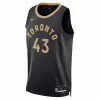 Men's Toronto Raptors Pascal Siakam #43 Black Swingman Jersey 2022/23 - City Edition - acejersey