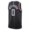 Men's Los Angeles Clippers Russell Westbrook #0 Black Swingman Jersey 2022/23 - City Edition - acejersey