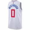 Men's Los Angeles Clippers Russell Westbrook #0 White Swingman Jersey 2022/23 - Association Edition - acejersey