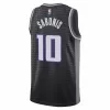 Men's Sacramento Kings Domantas Sabonis #10 Black Swingman Jersey 2022/23 - Statement Edition - acejersey