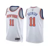 Men's New York Knicks Jalen Brunson #11 White Swingman Jersey 2022/23 - Association Edition - acejersey