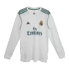 Real Madrid SERGIO RAMOS #4 Home Retro Long Sleeve Soccer Jersey 2017/18 - acejersey